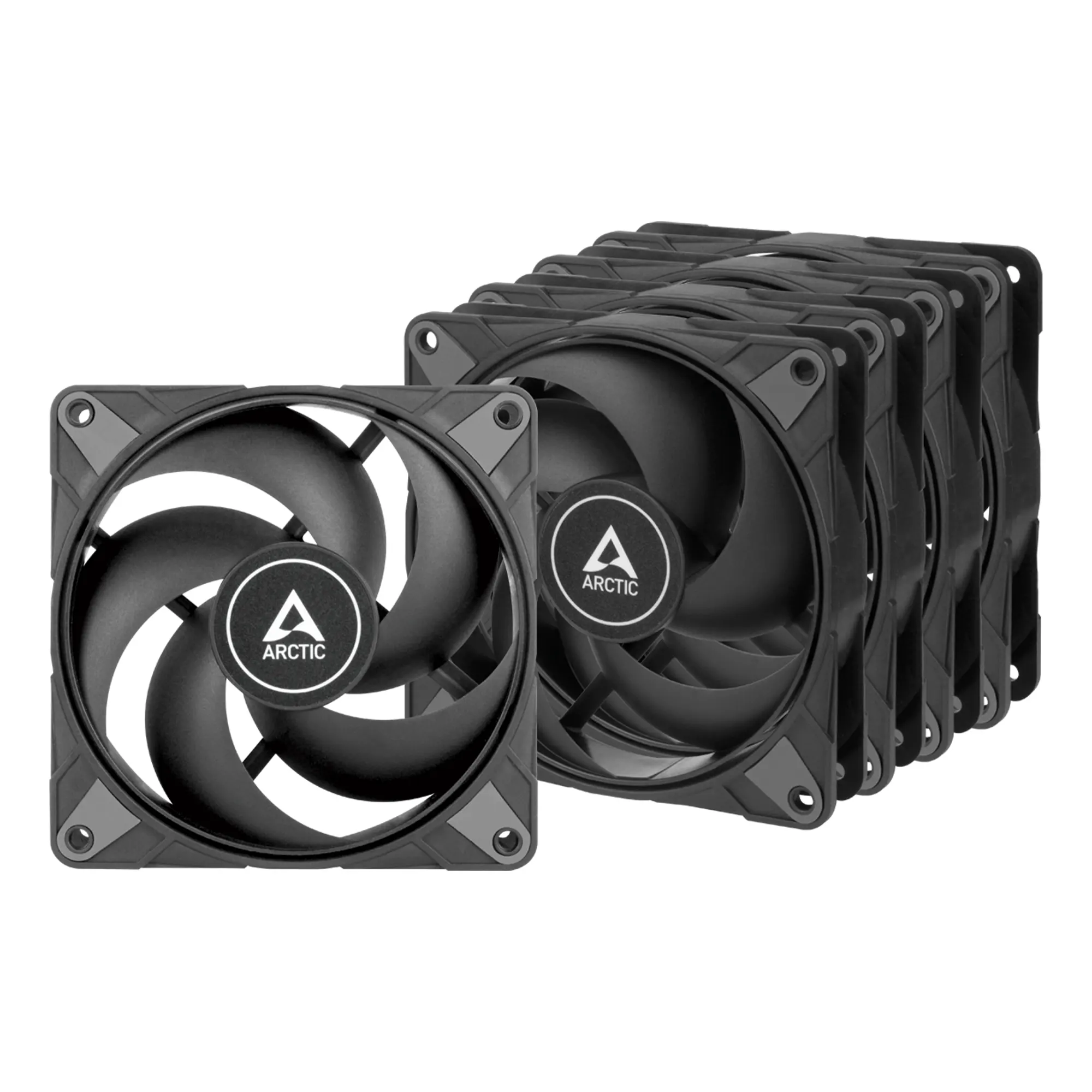 Купити Комплект вентиляторів Arctic P12 Max Black 5-Pack (ACFAN00289A) - фото 1