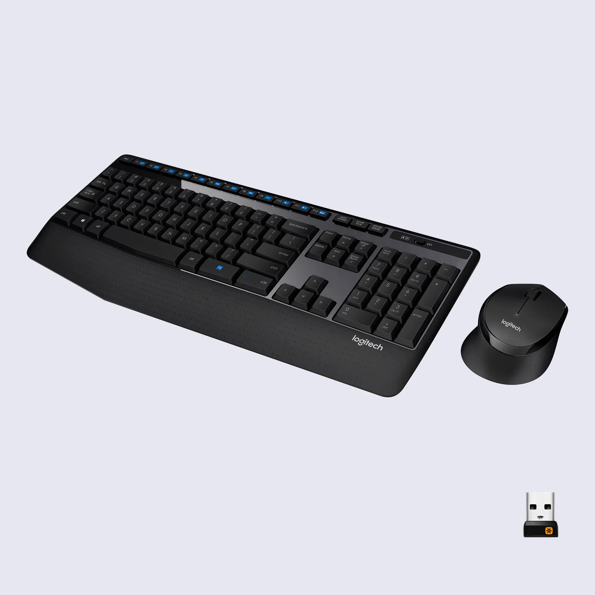 Купить Комплект клавиатура и мышь Logitech Wireless Combo MK345 US (920-006489) - фото 1