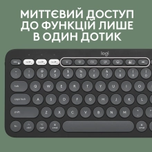 Купити Комплект клавіатура та миша Logitech Pebble 2 Combo for Mac Graphite US BT (920-012244) - фото 5