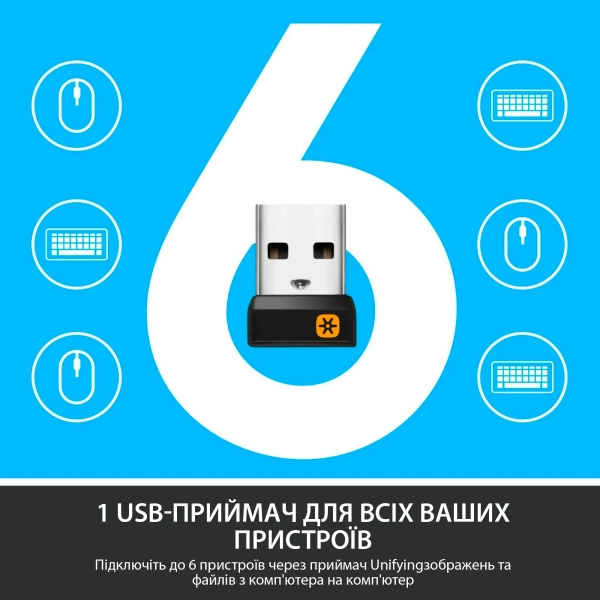 Купить Комплект клавиатура и мышь Logitech MK850 Wireless Performance Combo US (920-008226) - фото 10