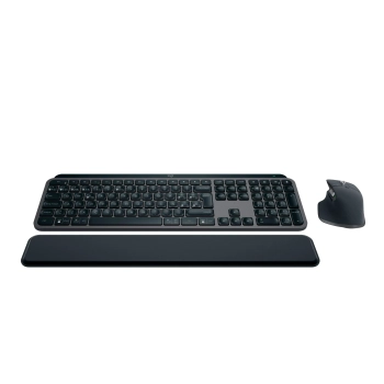 Купить Комплект клавиатура и мышь Logitech MX Keys S Combo Graphite US (920-011614) - фото 1