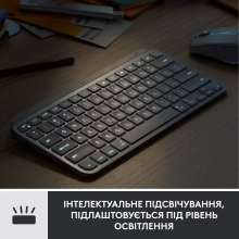 Купити Комплект клавіатура та миша Logitech MX Keys Mini Combo for Business Graphite US (920-011061) - фото 8