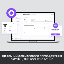 Купити Універсальна док-станція Logitech Logi Dock White USB UC - фото 3