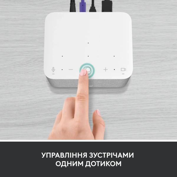 Купити Універсальна док-станція Logitech Logi Dock White USB UC - фото 4