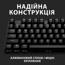 Купить Клавиатура Logitech G413 TKL SE Corded Mechanical Gaming Keyboard Black (920-010446) - фото 4