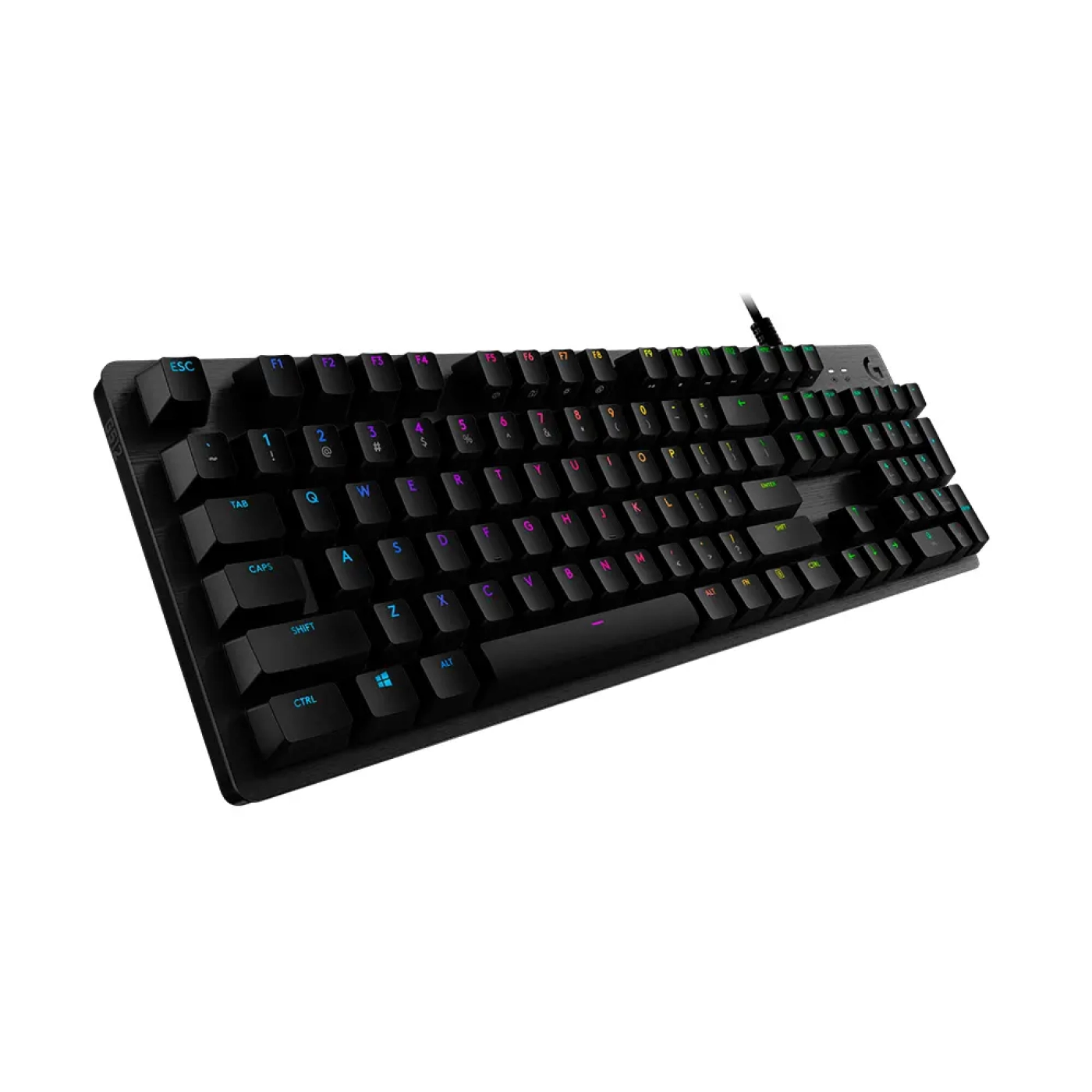Купити Клавіатура Logitech G512 Carbon LightSync RGB Mechanical Gaming Keyboard with GX Blue switches (920-008946) - фото 1