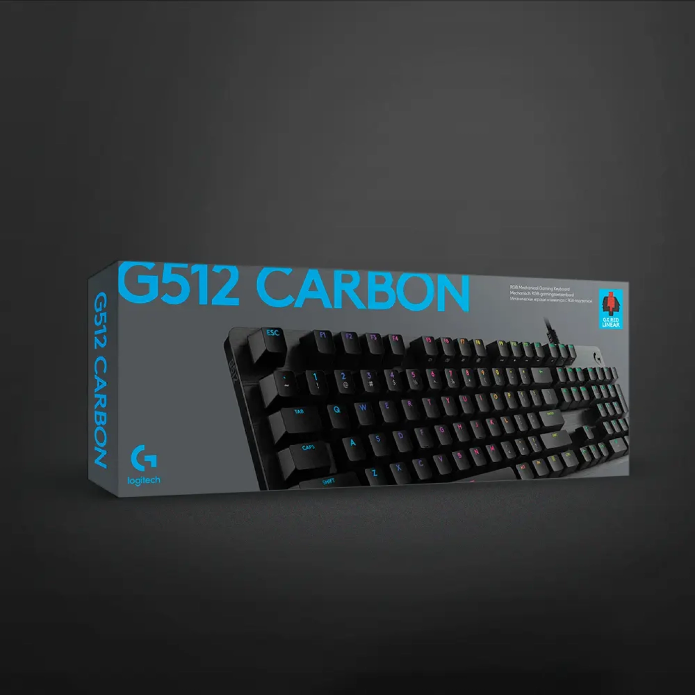 Купити Клавіатура Logitech G512 Carbon LightSync RGB Mechanical Gaming Keyboard with GX Blue switches (920-008946) - фото 9