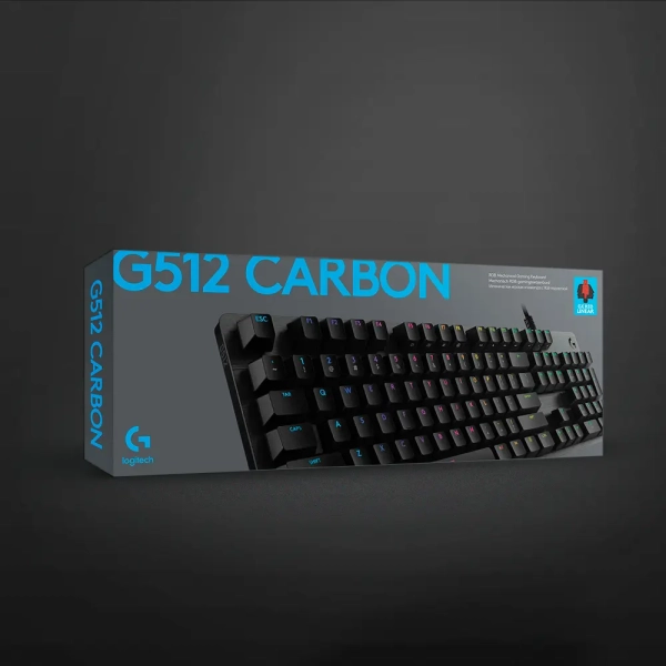 Купити Клавіатура Logitech G512 Carbon LightSync RGB Mechanical Gaming Keyboard with GX Blue switches (920-008946) - фото 9