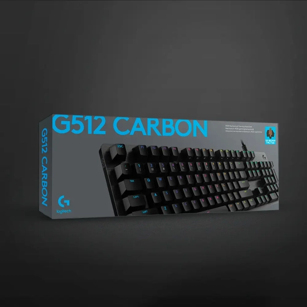 Купити Клавіатура Logitech G512 Carbon LightSync RGB Mechanical Gaming Keyboard with GX Blue switches (920-008946) - фото 10