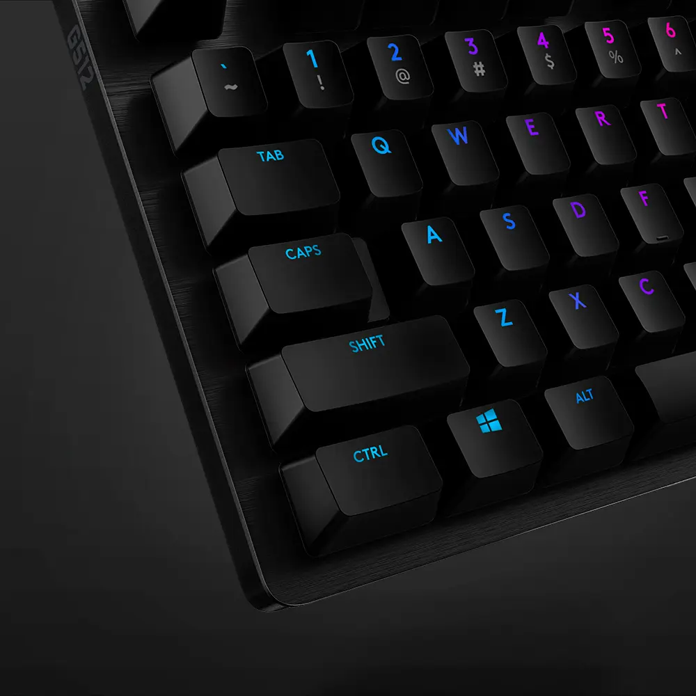 Купити Клавіатура Logitech G512 Carbon LightSync RGB Mechanical Gaming Keyboard with GX Brown switches (920-009352) - фото 12