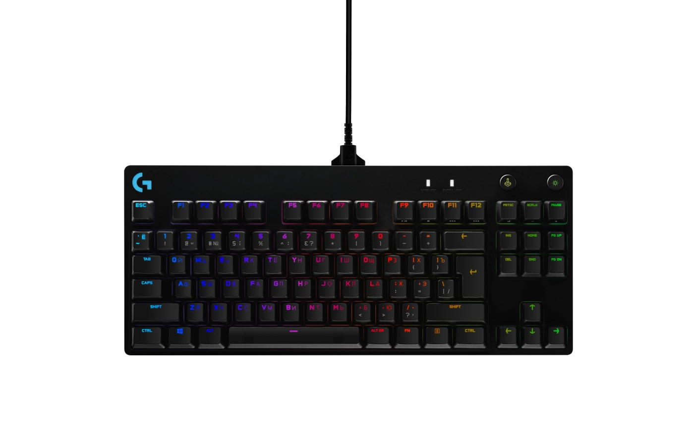 Купить Клавиатура Logitech G PRO Mechanical Gaming Keyboard Black USB US (920-009392) - фото 1