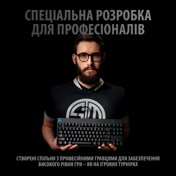 Купить Клавиатура Logitech G PRO Mechanical Gaming Keyboard Black USB US (920-009392) - фото 2