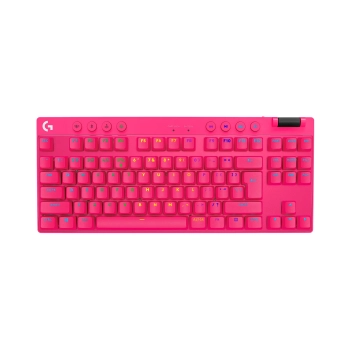 Купить Клавиатура Logitech G PRO X TKL Lightspeed Gaming Keyboard Magenta 2.4GHZ/BT Tactile (920-012159) - фото 1