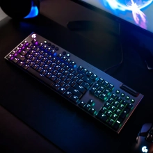 Купить Клавиатура Logitech G815 RGB Mechanical Gaming Keyboard GL Clicky Carbon USB (920-009095) - фото 7