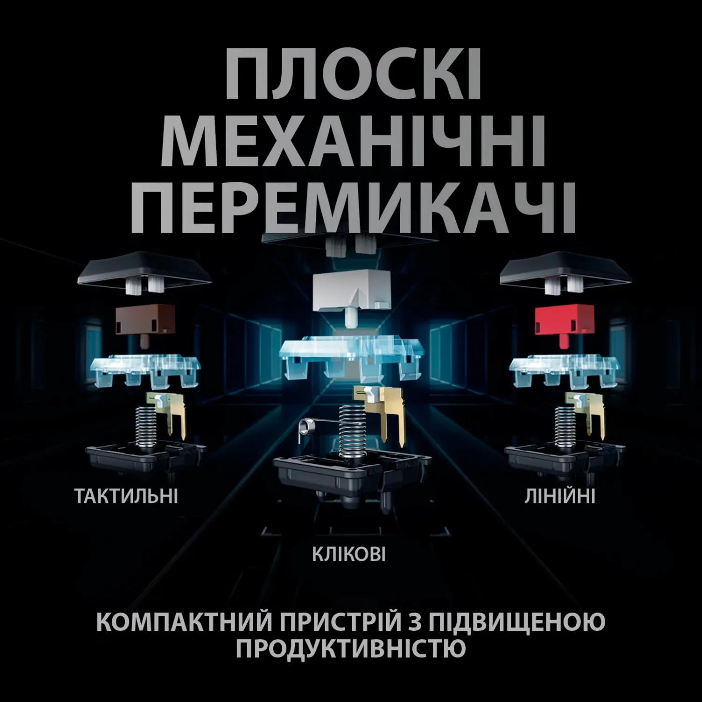 Купить Клавиатура Logitech G915 TKL Tenkeyless Lightspeed Wireless RGB Mechanical Gaming Keyboard GL Tactile White 2.4GHZ/BT (920-009664) - фото 8