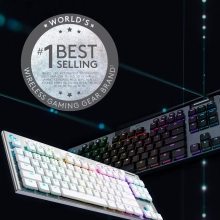 Купить Клавиатура Logitech G915 TKL Tenkeyless Lightspeed Wireless RGB Mechanical Gaming Keyboard GL Tactile Carbon 2.4GHZ/BT (920-009503) - фото 3