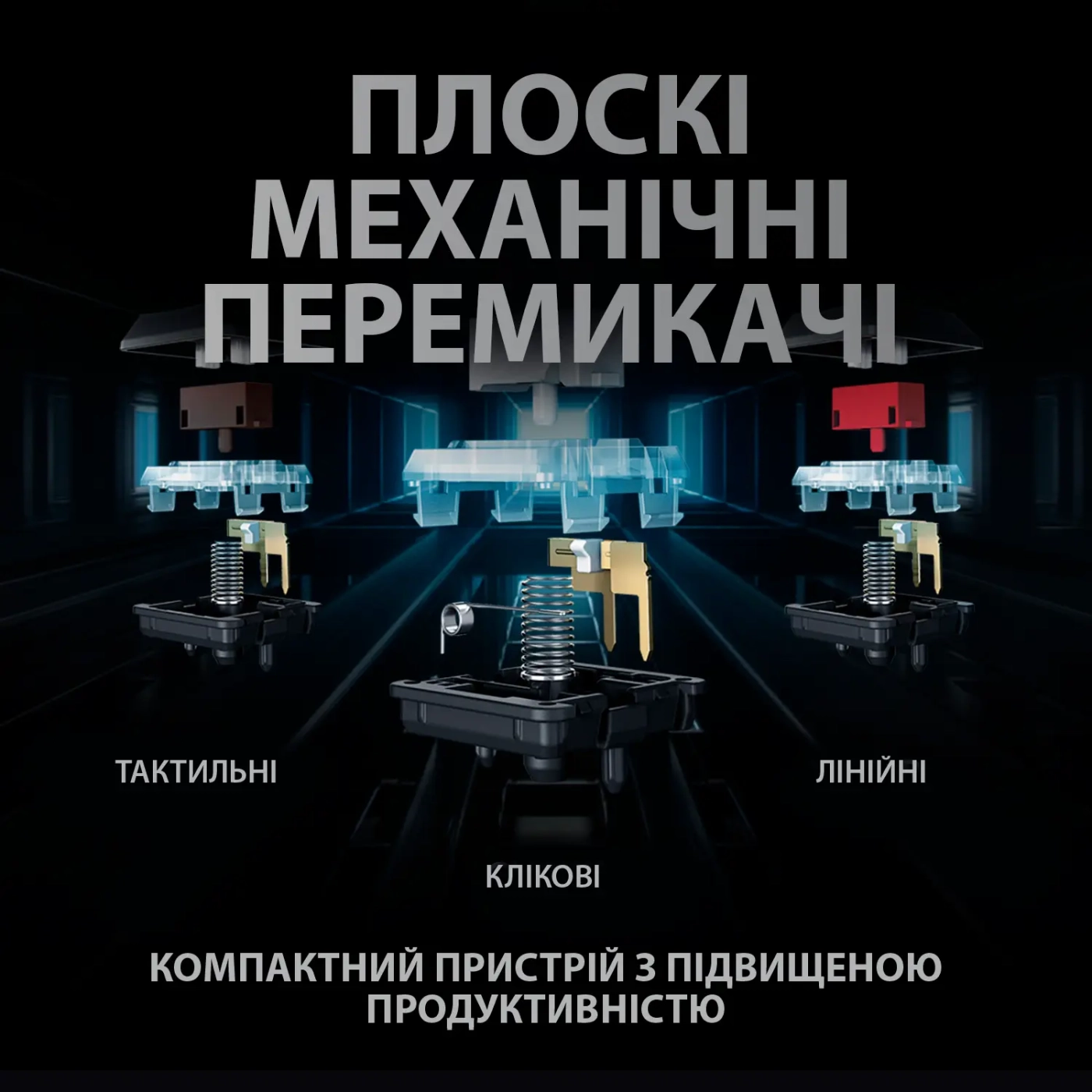 Купить Клавиатура Logitech G915 TKL Tenkeyless Lightspeed Wireless RGB Mechanical Gaming Keyboard GL Tactile Carbon 2.4GHZ/BT (920-009503) - фото 8