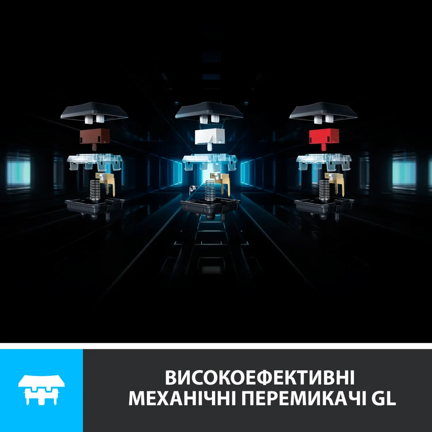 Купить Клавиатура Logitech G915 Lightspeed Wireless Mechanical Gaming Keyboard Carbon Clicky (920-009111) - фото 4