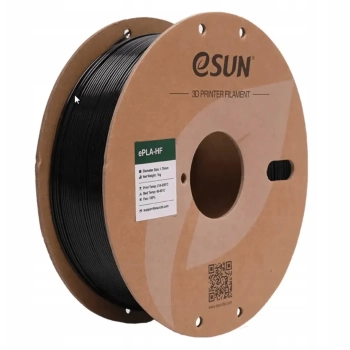 Купить ePLA-HF Filament (пластик) для 3D принтера eSUN 1кг, 1.75мм, черный (EPLA-HF-P175B1) - фото 1