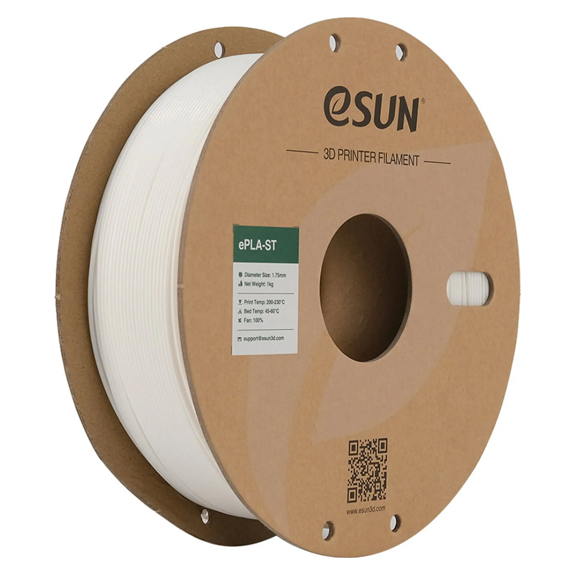 Купити ePLA-ST Filament (пластик) для 3D принтера eSUN 1кг, 1.75мм, натуральний (EPLA-ST175N1) - фото 1