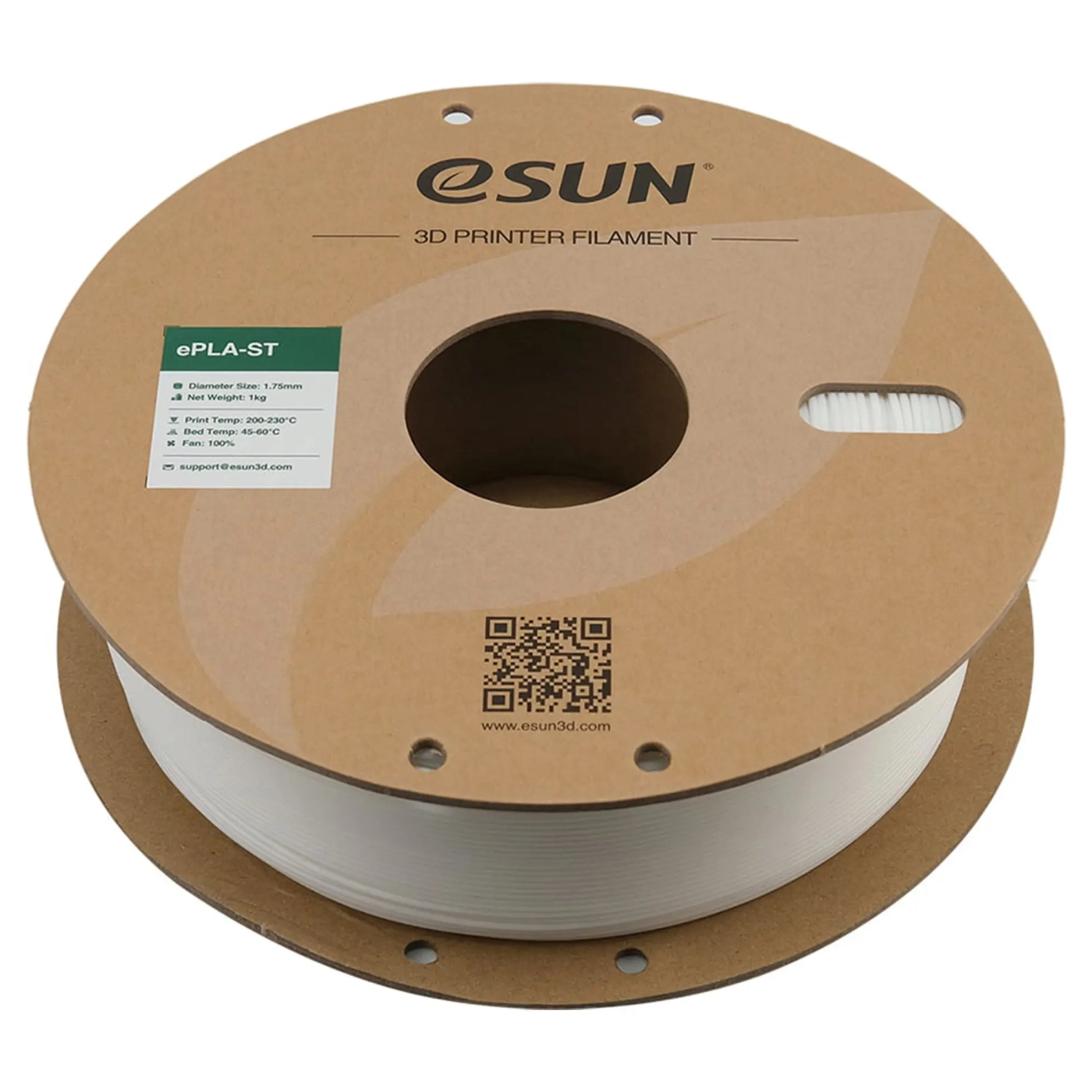 Купити ePLA-ST Filament (пластик) для 3D принтера eSUN 1кг, 1.75мм, натуральний (EPLA-ST175N1) - фото 2