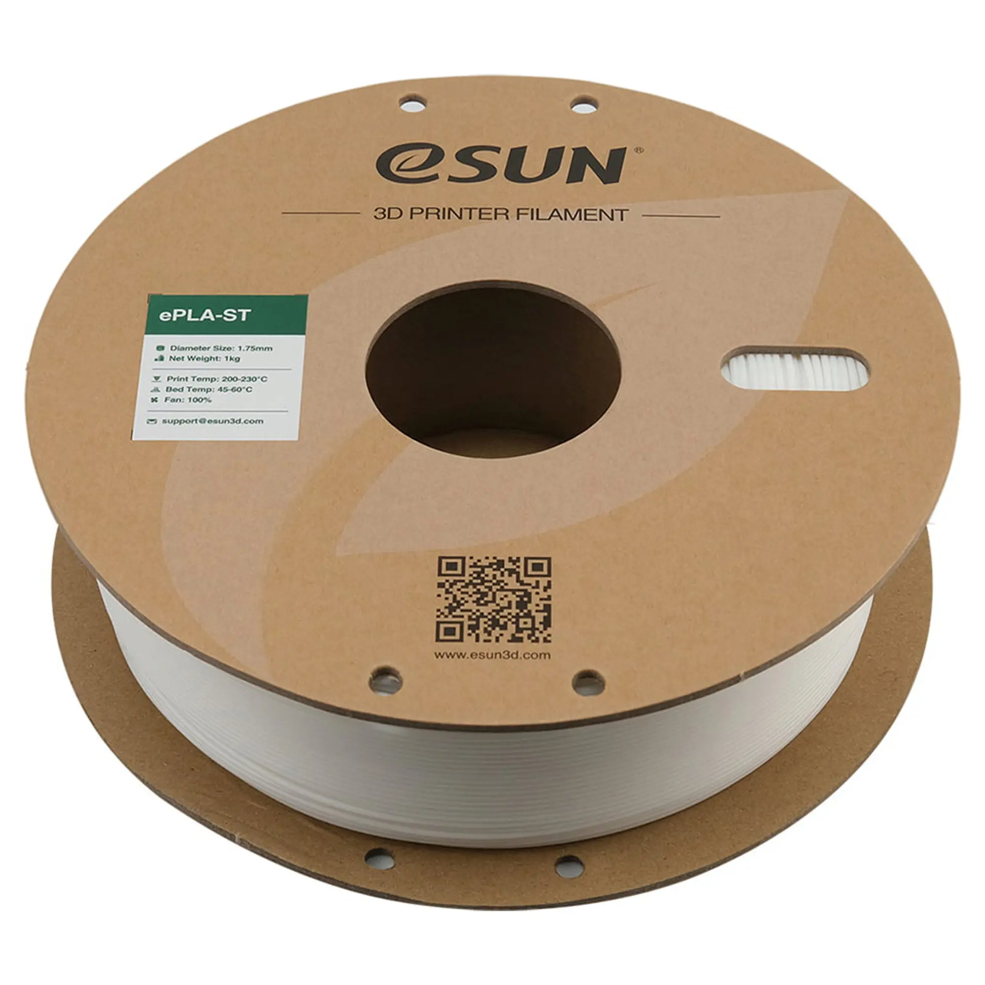 Купити ePLA-ST Filament (пластик) для 3D принтера eSUN 1кг, 1.75мм, натуральний (EPLA-ST175N1) - фото 2