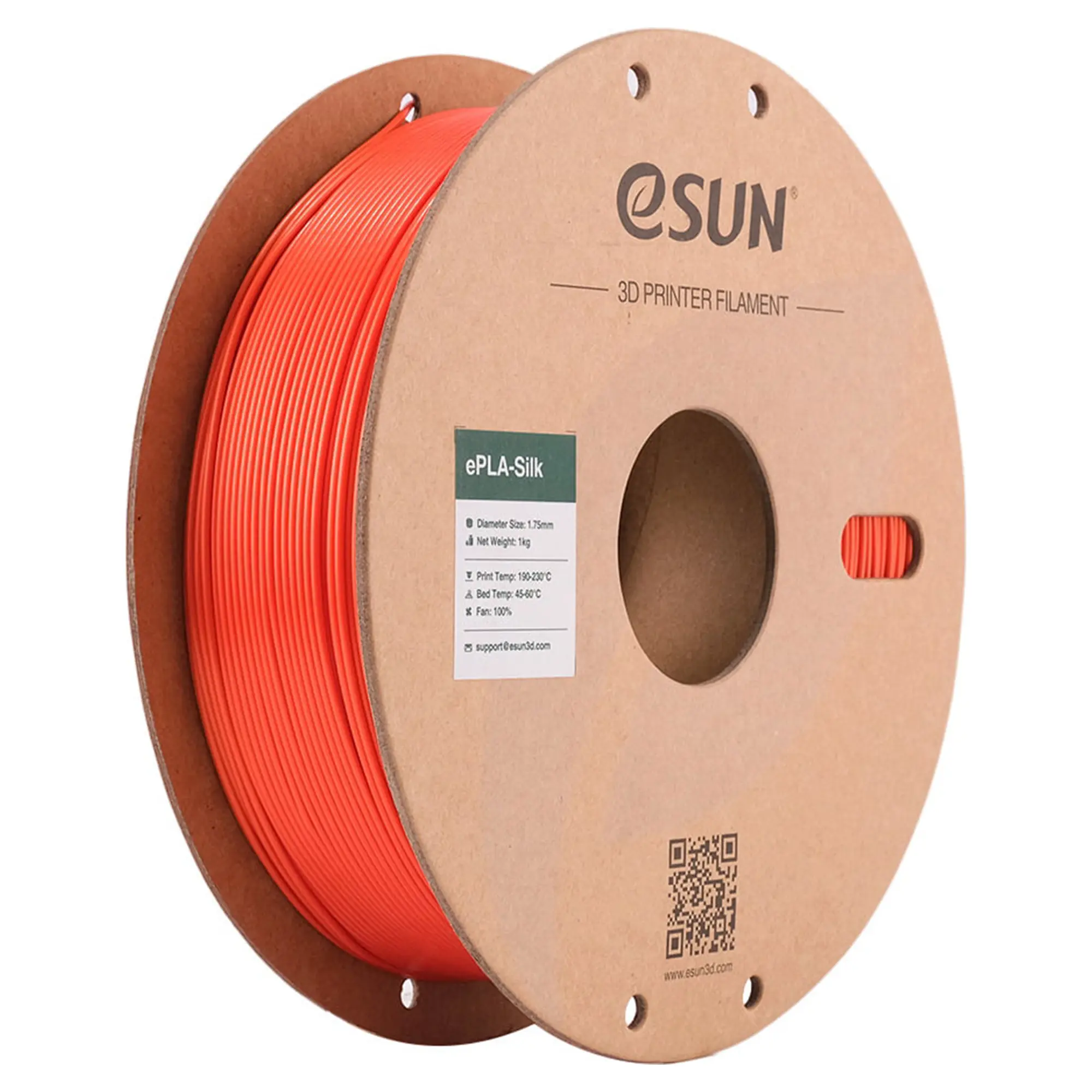 Купити eSilk-PLA Filament (пластик) для 3D принтера eSUN 1кг, 1.75мм, жасминовий (ESILK-PLA175JA1) - фото 1