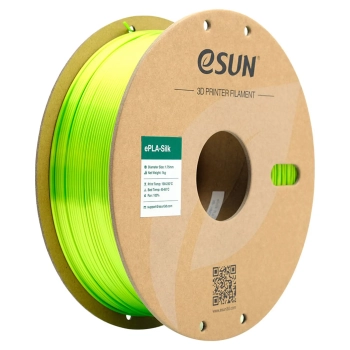 Купити eSilk-PLA Filament (пластик) для 3D принтера eSUN 1кг, 1.75мм, лаймовий (ESILK-PLA175LI1) - фото 1