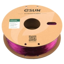 Купити eTPU-95A Filament (пластик) для 3D принтера eSUN 1кг, 1.75мм, прозорий фіолетовий (ETPU-95A175GZ1) - фото 2