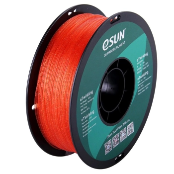 Купити eTwinkling Filament (пластик) для 3D принтера eSUN 1кг, 1.75мм, помаранчевий (ETWINKLING175WO1) - фото 1