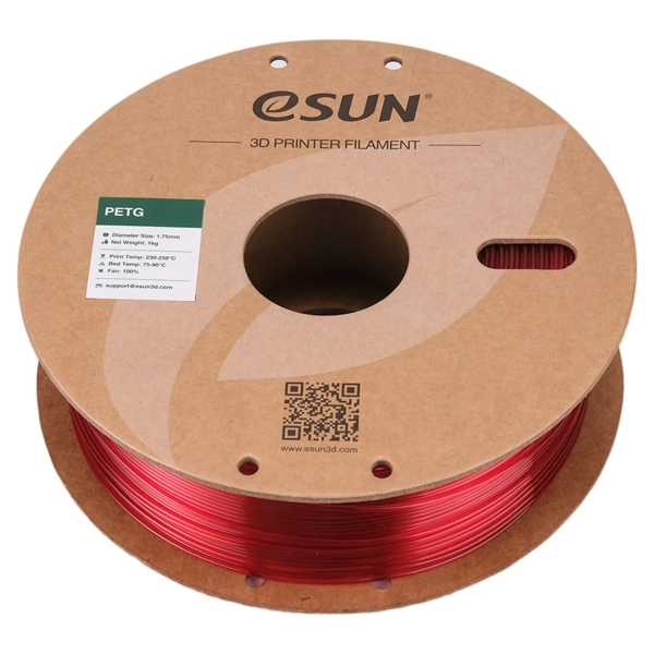 Купити PETG Filament (пластик) для 3D принтера eSUN 1кг, 1.75мм, пурпурний (PETG175PP1) - фото 2
