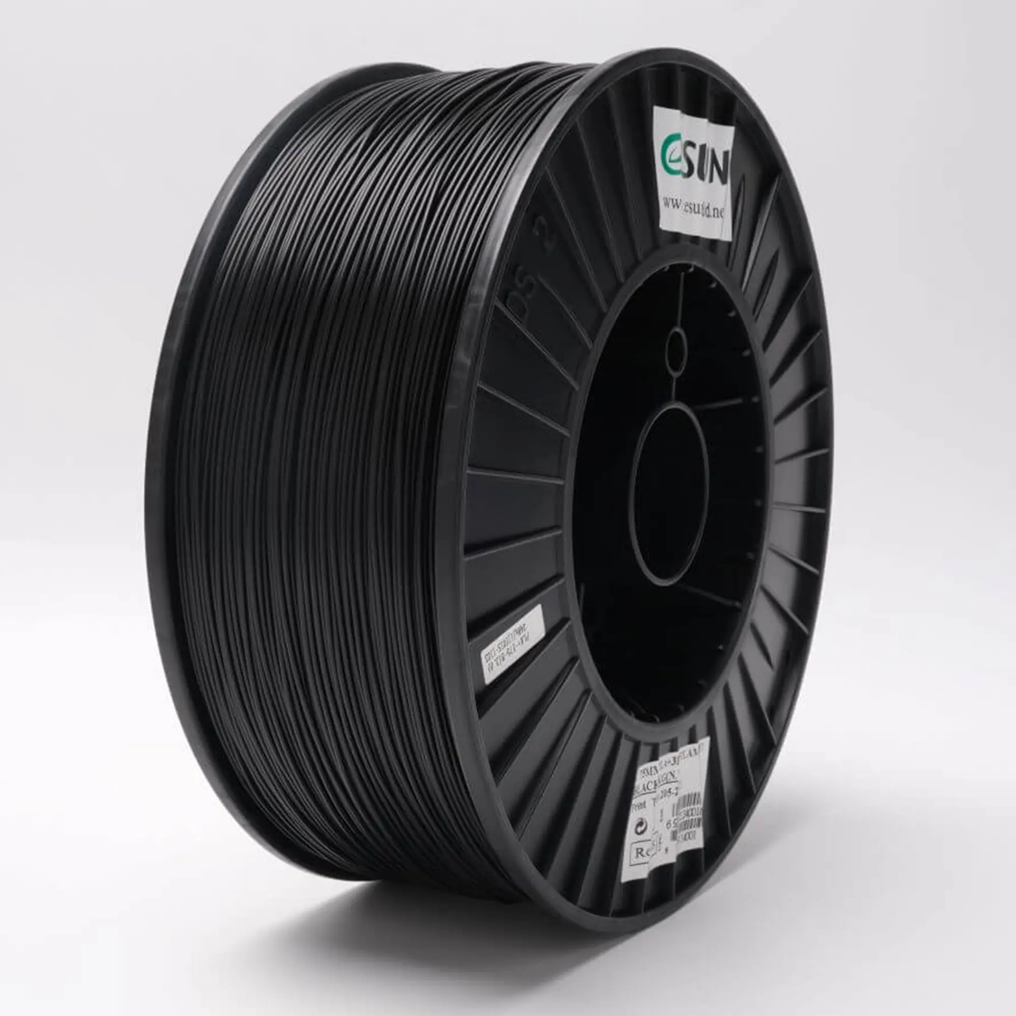 Купить PLA Plus Filament (пластик) для 3D принтера eSUN 3кг, 1.75мм, черный (PLA+175B3) - фото 1