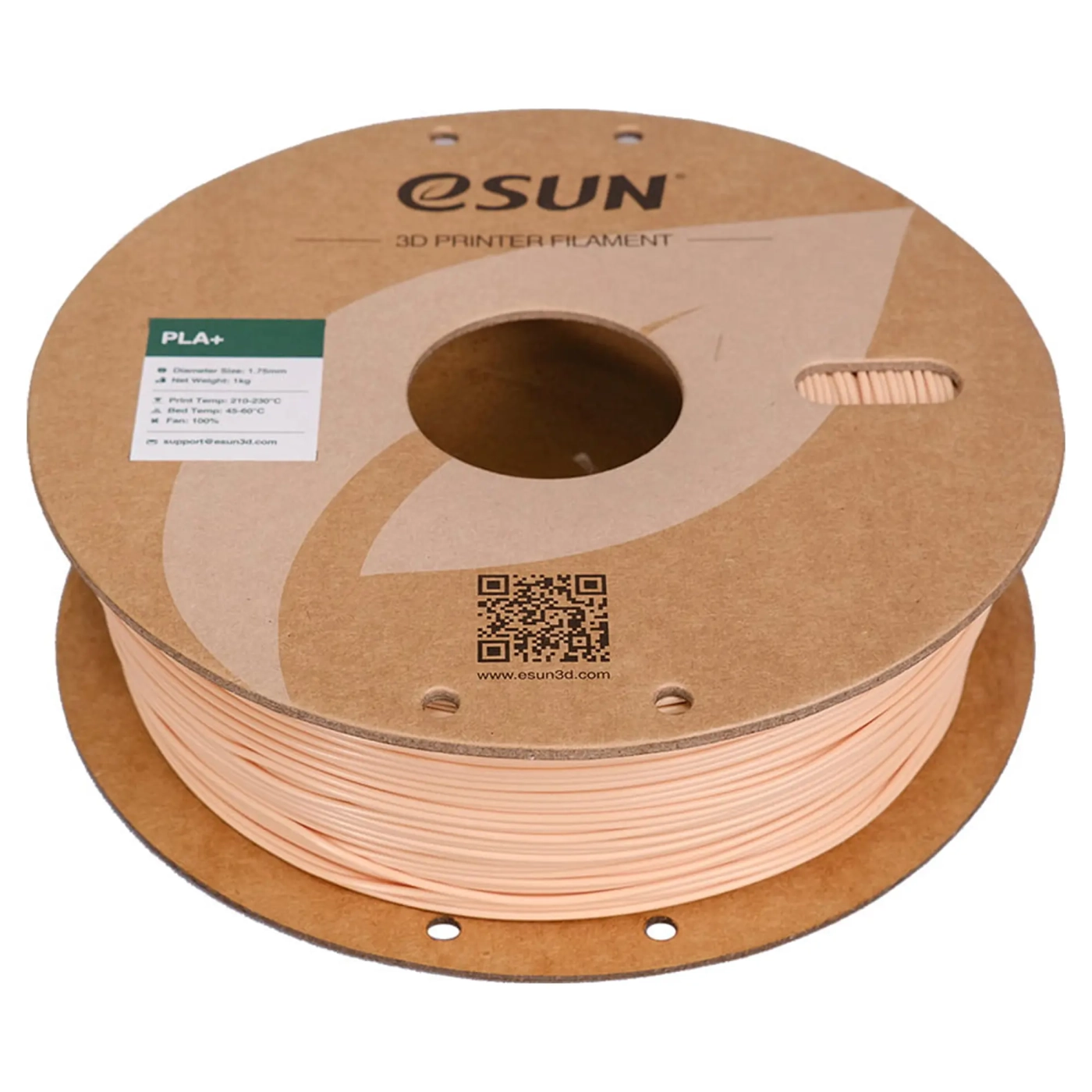 Купити PLA Plus Filament (пластик) для 3D принтера eSUN 1кг, 1.75мм, бежевий (PLA+175BG1) - фото 2
