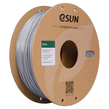 Купити PLA Plus Filament (пластик) для 3D принтера eSUN 1кг, 1.75мм, срібний (PLA+175S1) - фото 1