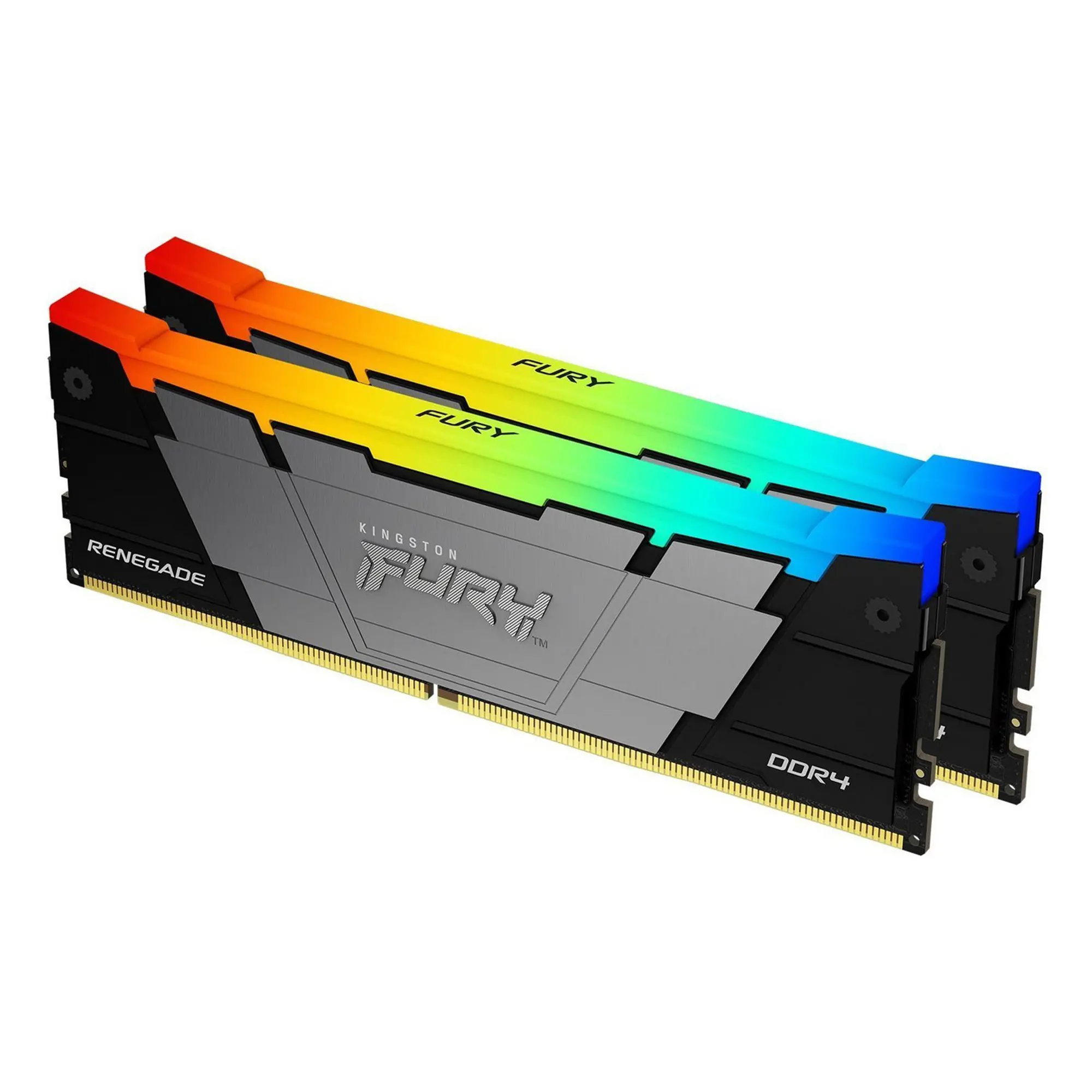 Купить Модуль памяти Kingston FURY Renegade RGB Black DDR4-3600 32GB (2x16GB) CL16-20-20 1.35V XMP - фото 1