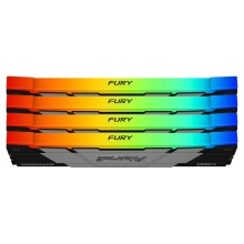Купить Модуль памяти Kingston FURY Renegade RGB Black DDR4-3600 128GB (4x32GB) CL18-22-22 1.35V XMP - фото 2