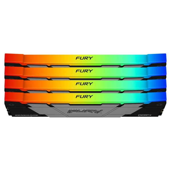 Купить Модуль памяти Kingston FURY Renegade RGB Black DDR4-3600 128GB (4x32GB) CL18-22-22 1.35V XMP - фото 2