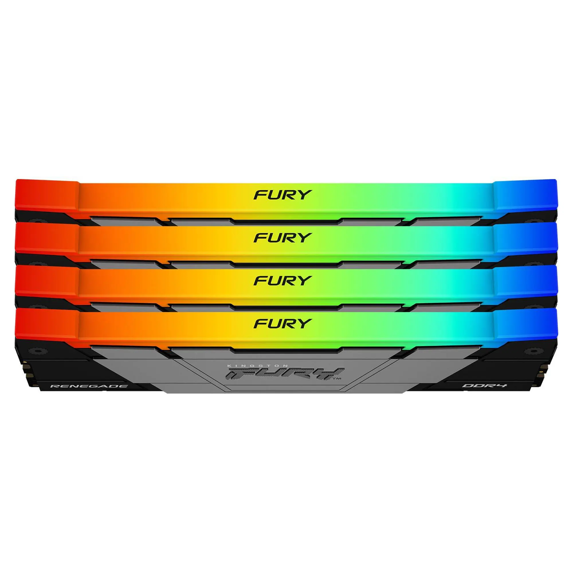 Купить Модуль памяти Kingston FURY Renegade RGB Black DDR4-3600 128GB (4x32GB) CL18-22-22 1.35V XMP - фото 2
