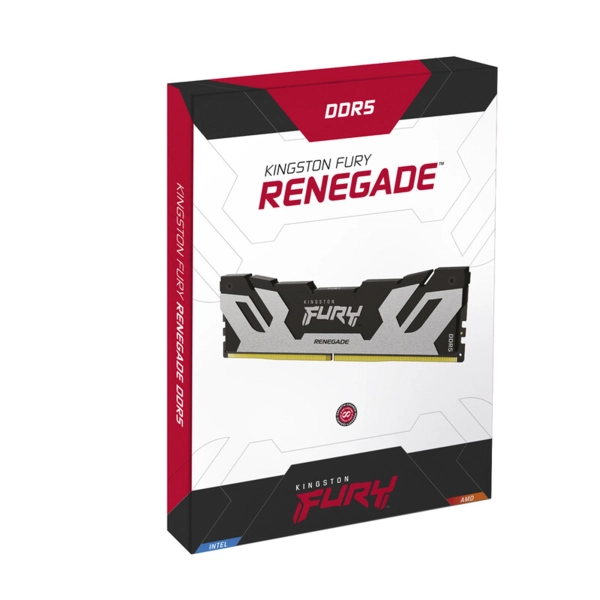 Купить Модуль памяти Kingston FURY Renegade Silver DDR5-6400 64GB (2x32GB) CL32-39-39 1.4V XMP - фото 5