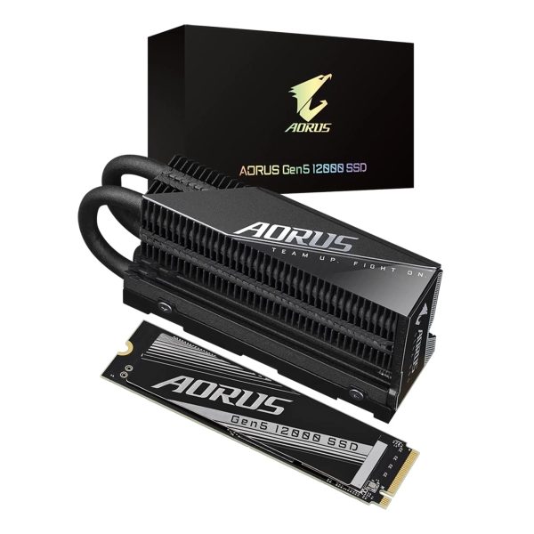 Купить SSD диск GIGABYTE AORUS Gen5 12000 1TB M.2 2280 PCI-Express 5.0x4, NVMe 2.0 - фото 5