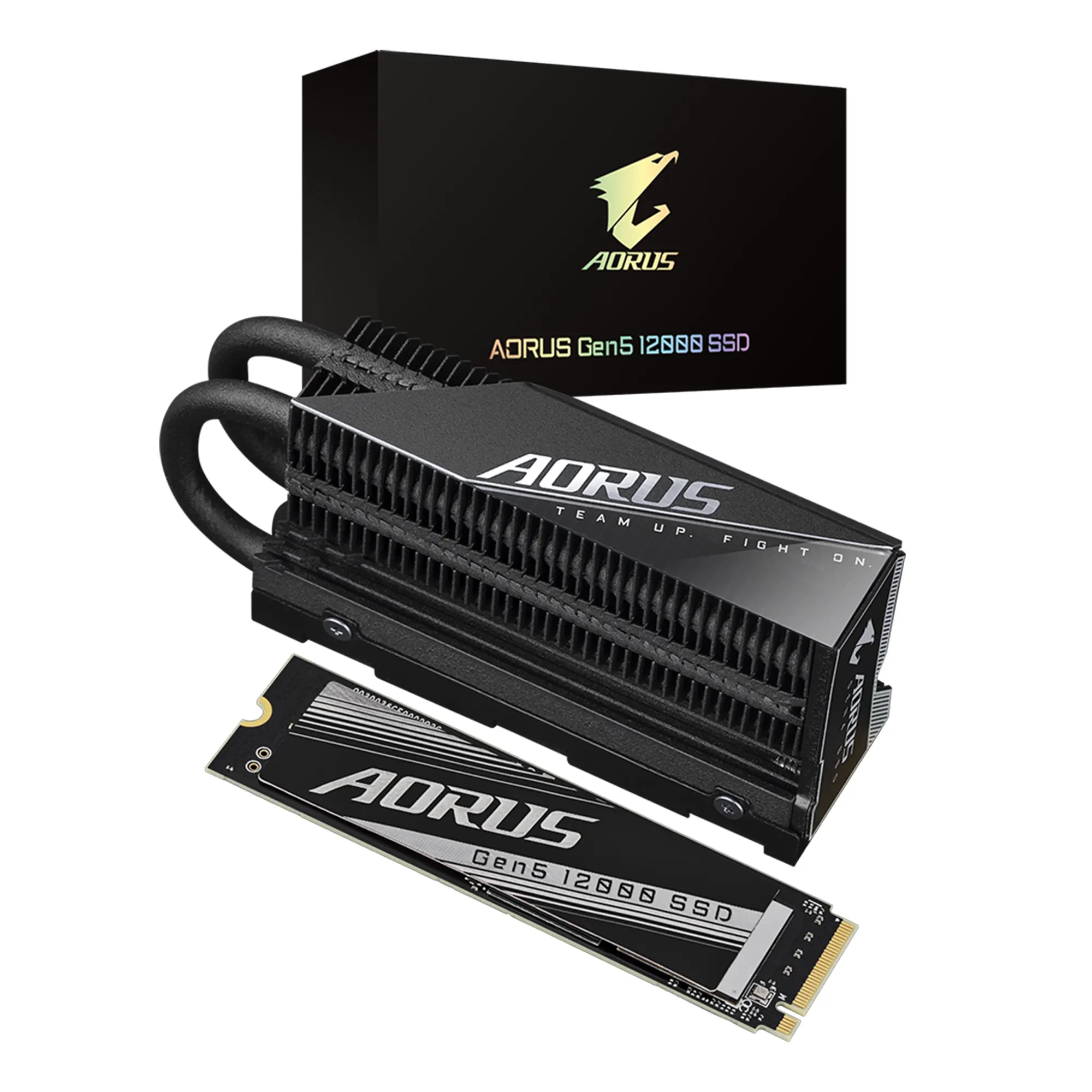 Купить SSD диск GIGABYTE AORUS Gen5 12000 1TB M.2 2280 PCI-Express 5.0x4, NVMe 2.0 - фото 5