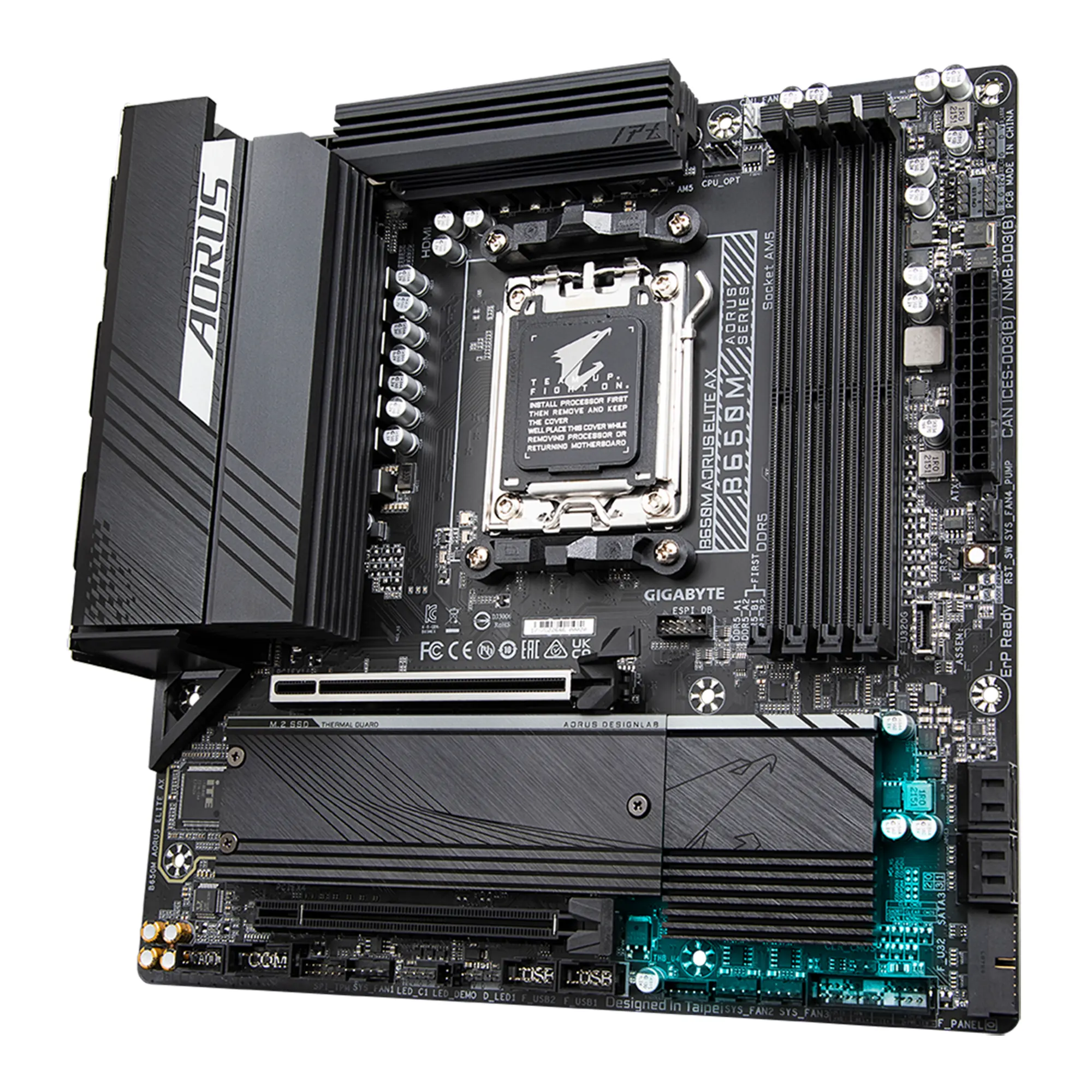 Купити Материнська плата GIGABYTE B650M AORUS ELITE AX - фото 1