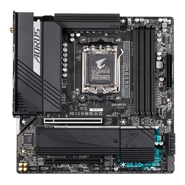 Купити Материнська плата GIGABYTE B650M AORUS ELITE AX - фото 2