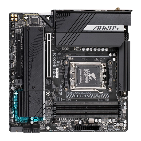 Купити Материнська плата GIGABYTE B650M AORUS ELITE AX - фото 4