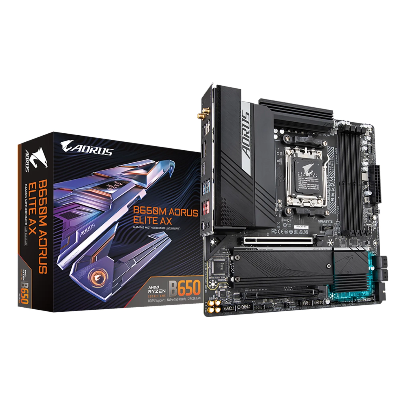 Купити Материнська плата GIGABYTE B650M AORUS ELITE AX - фото 6
