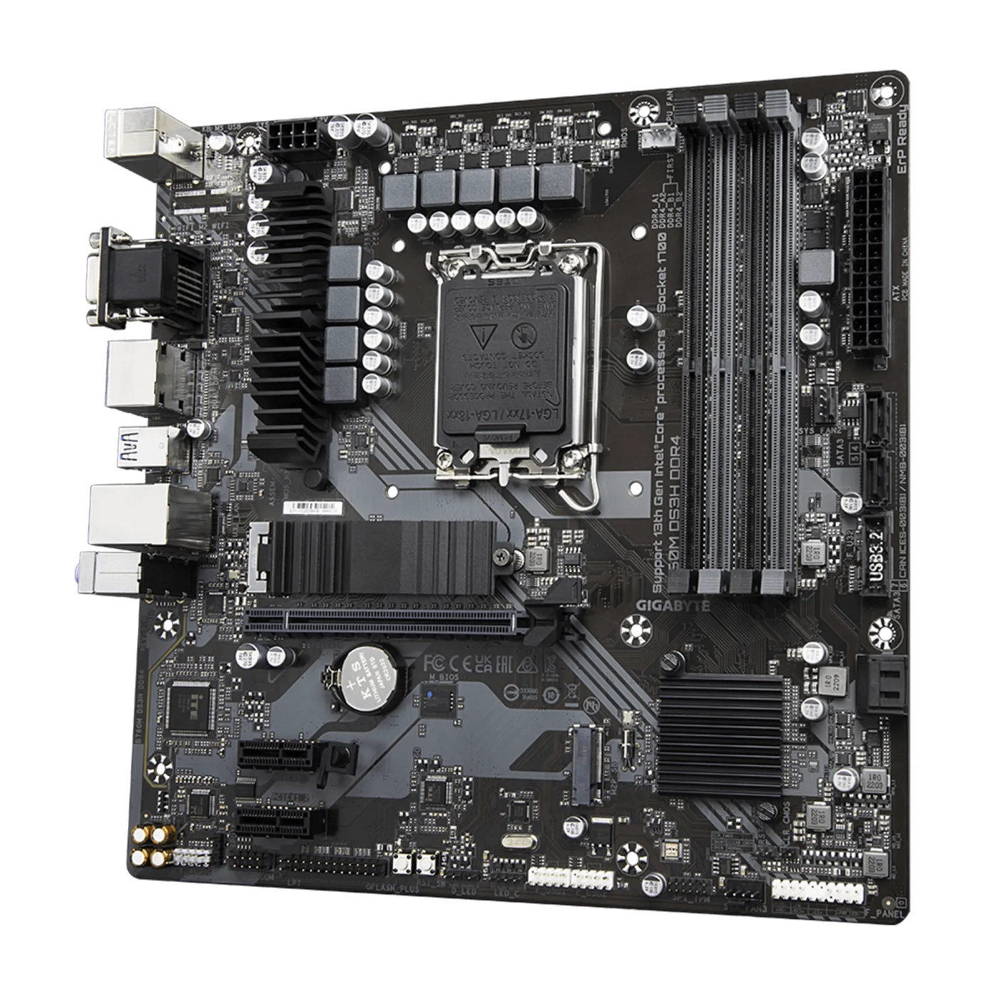 Купить Материнская плата GIGABYTE B760M DS3H DDR4 - фото 1