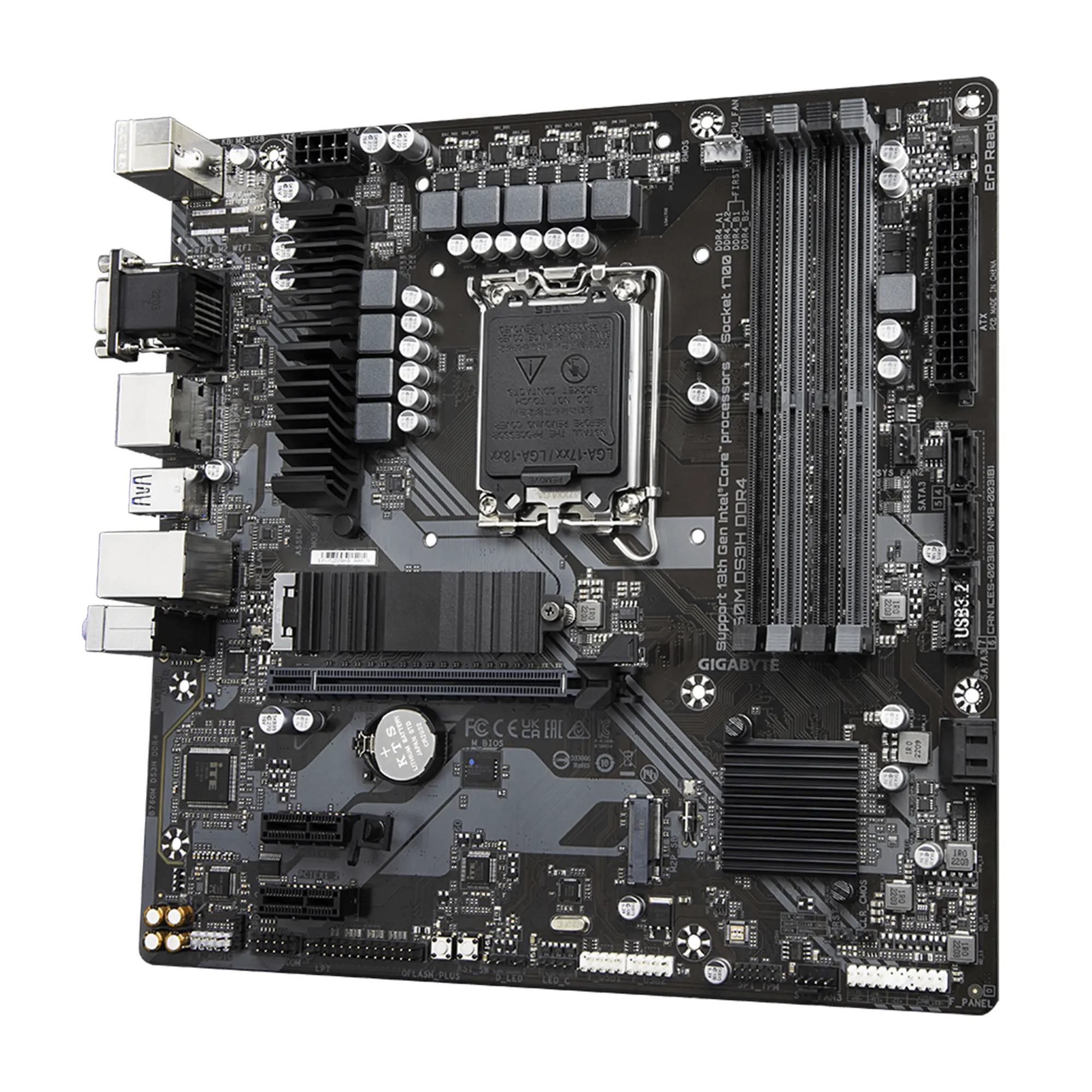 Купить Материнская плата GIGABYTE B760M DS3H DDR4 - фото 1