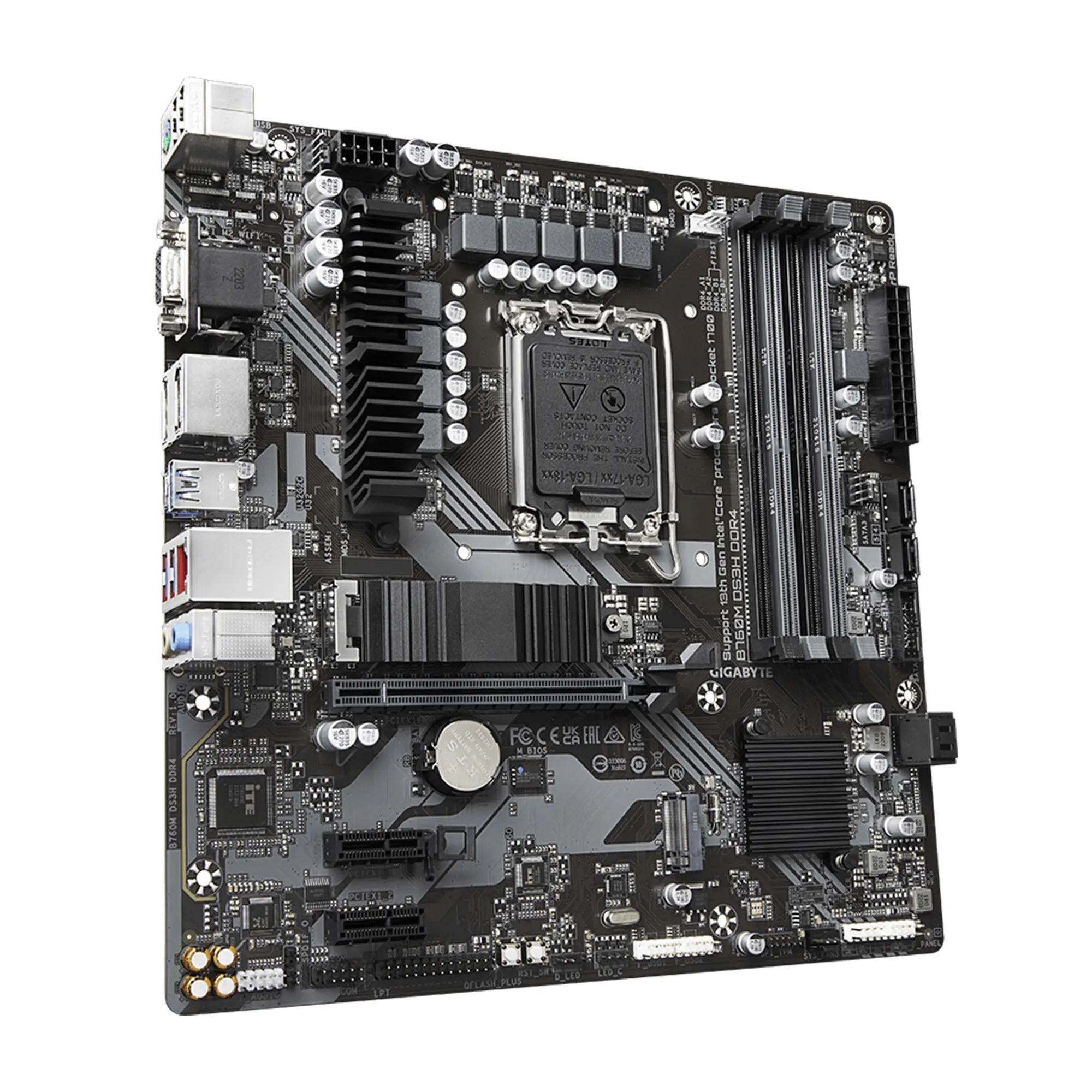 Купить Материнская плата GIGABYTE B760M DS3H DDR4 - фото 3