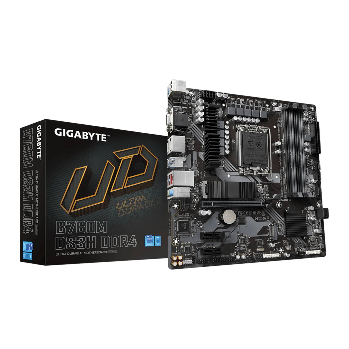 Купить Материнская плата GIGABYTE B760M DS3H DDR4 - фото 6