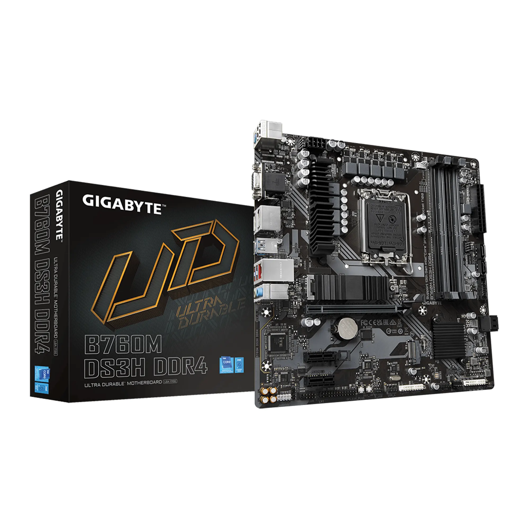 Купить Материнская плата GIGABYTE B760M DS3H DDR4 - фото 6